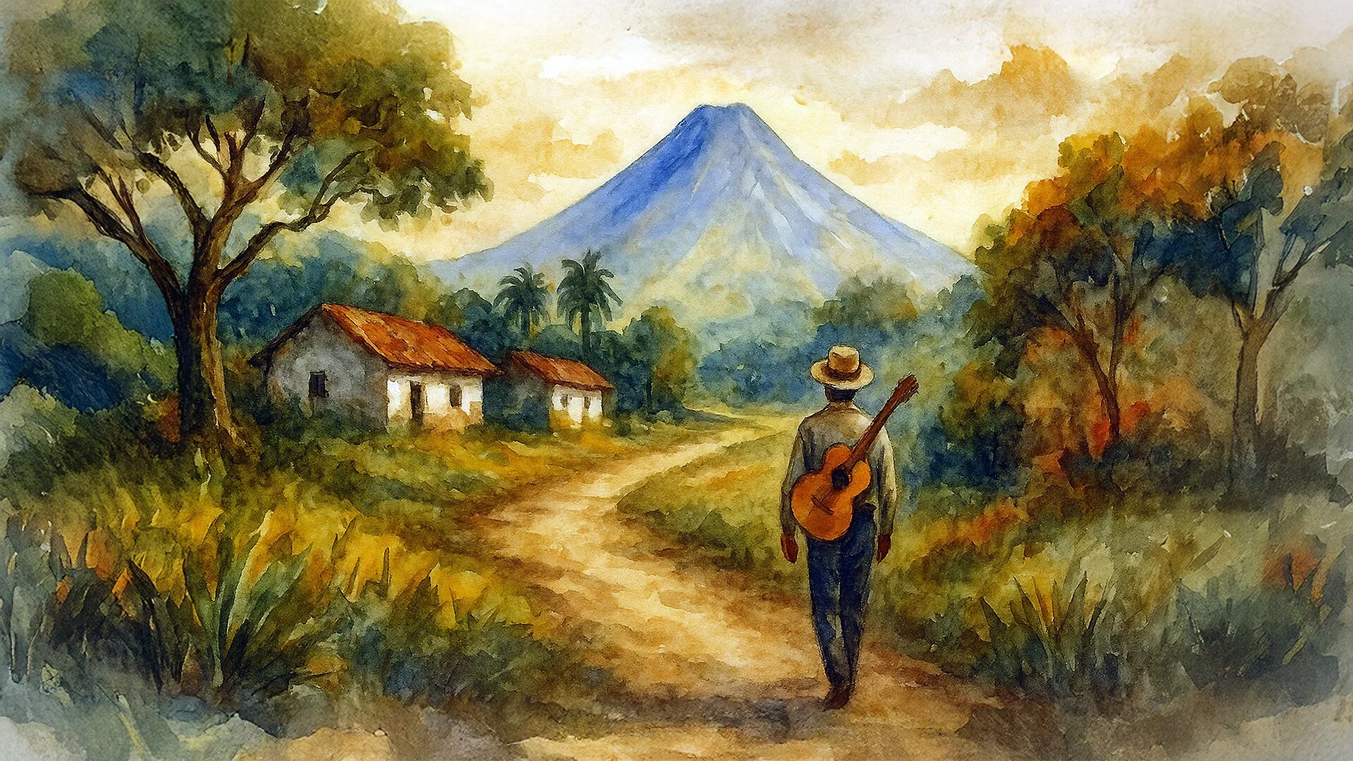 Portada visual de Guáncher: recorrido nocturno por leyendas costarricenses