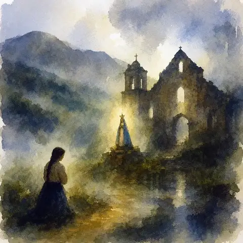 Miniatura de La Virgen de Ujarrás